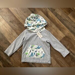 Pete and Lucy boys lightweight hoodie with front pocket